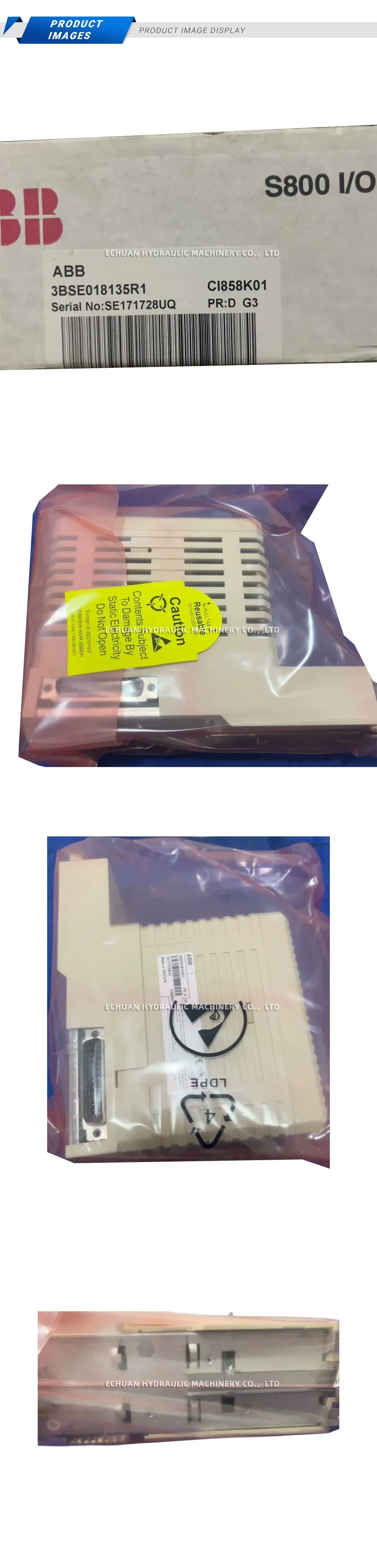 ABB CI858K01 S800 I/O Communication Interface Module Description