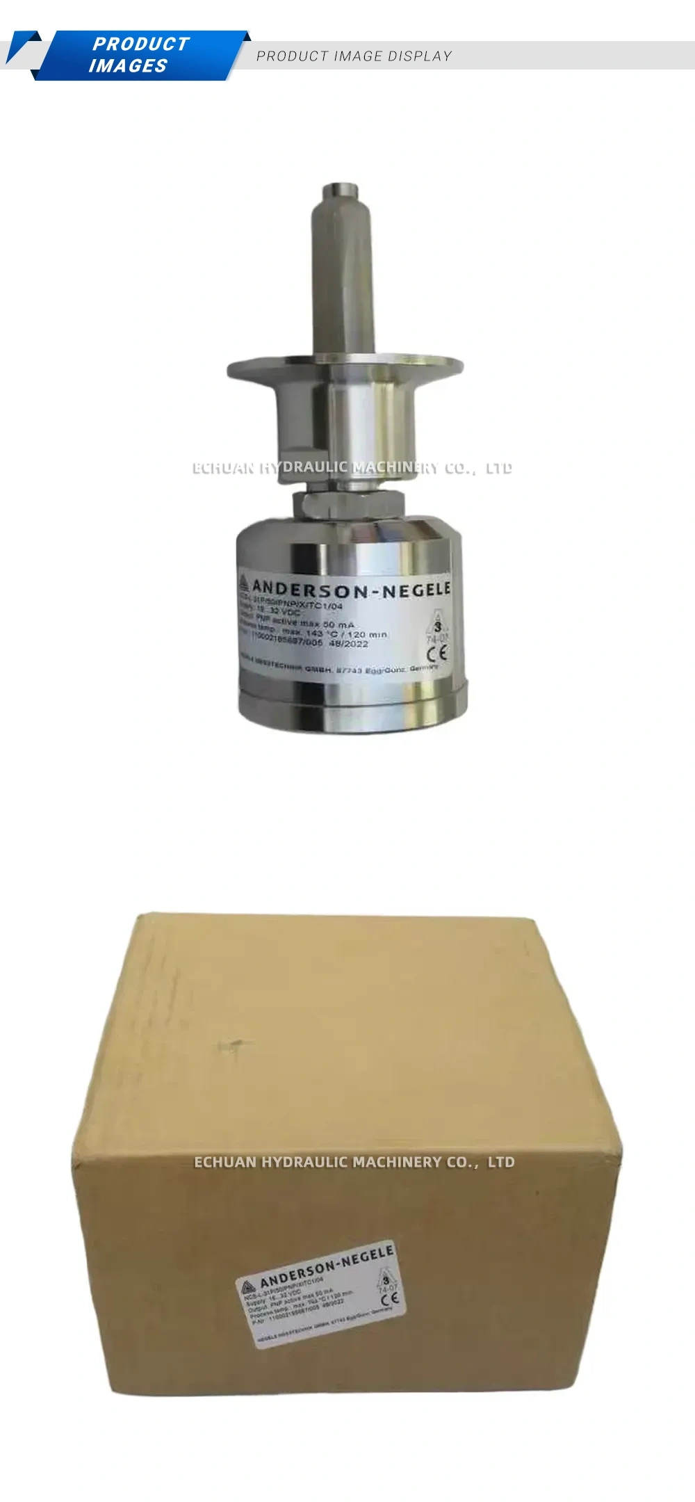 ANDERSON-NEGELE HCS-L.31P80PNPX/TC1/04 Temperature Transmitter Description