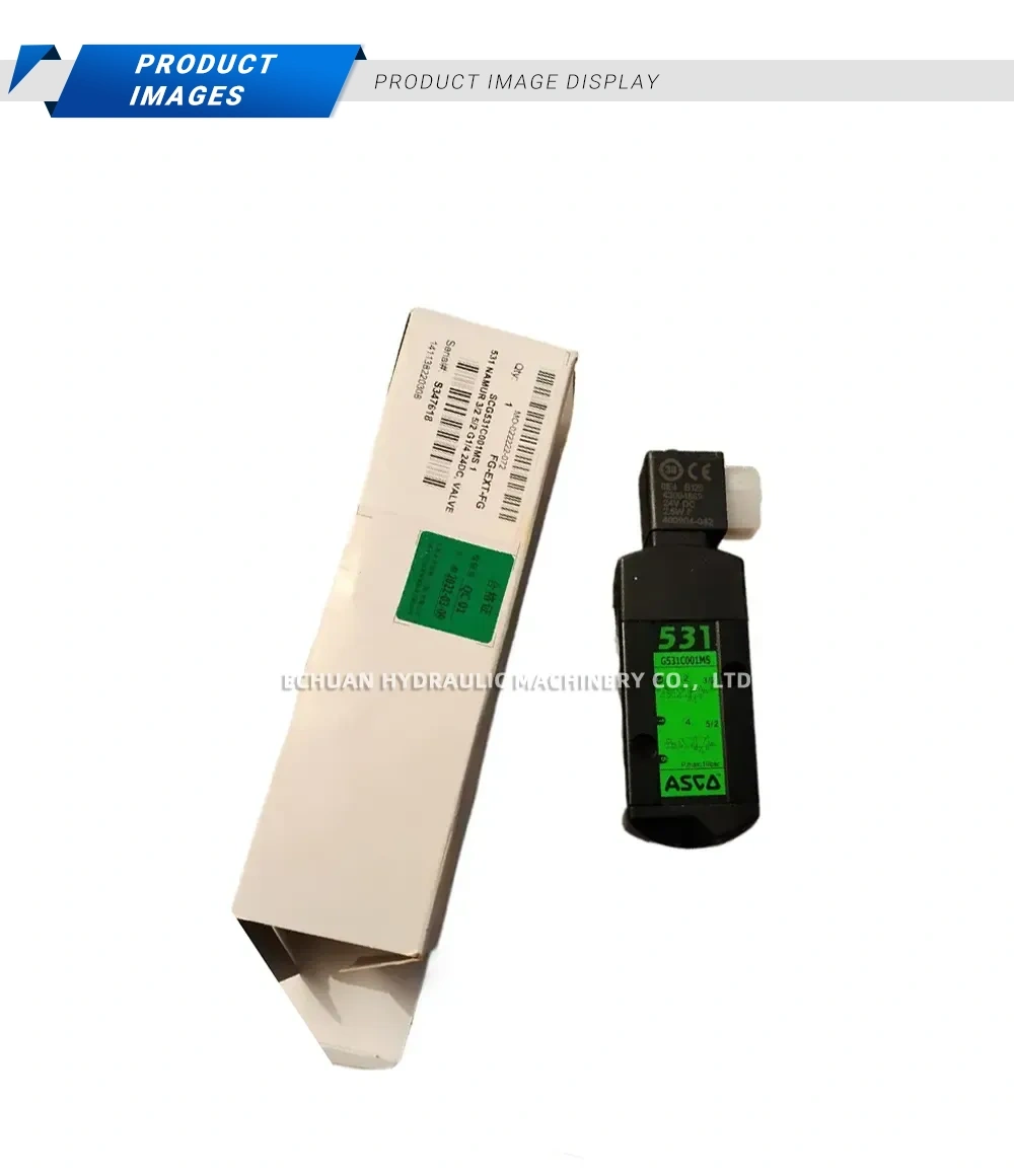 ASCO SCG551C001MS Solenoid Valve Description