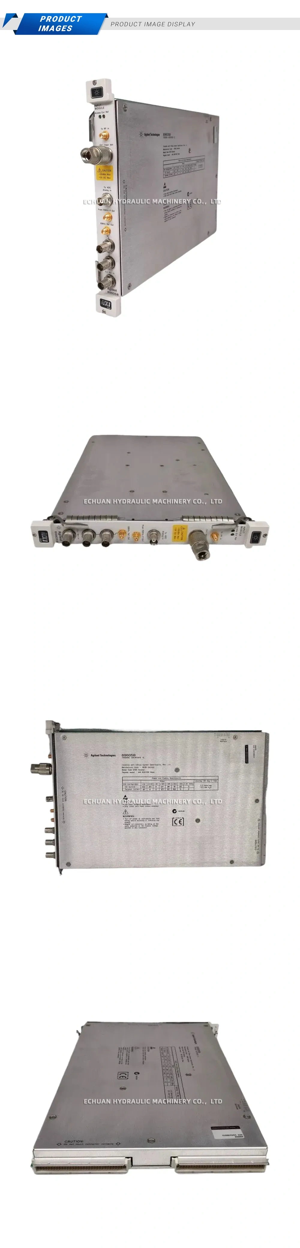 Agilent Technologies 89605B RF Input and Calibration Module Description