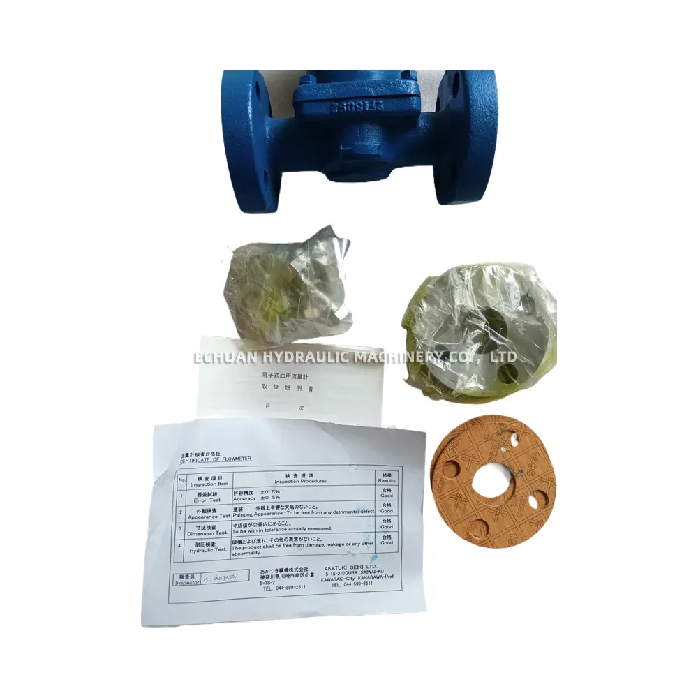 Akatuki Seiki FGBB631BDL-72P Oval Gear Flowmeter
