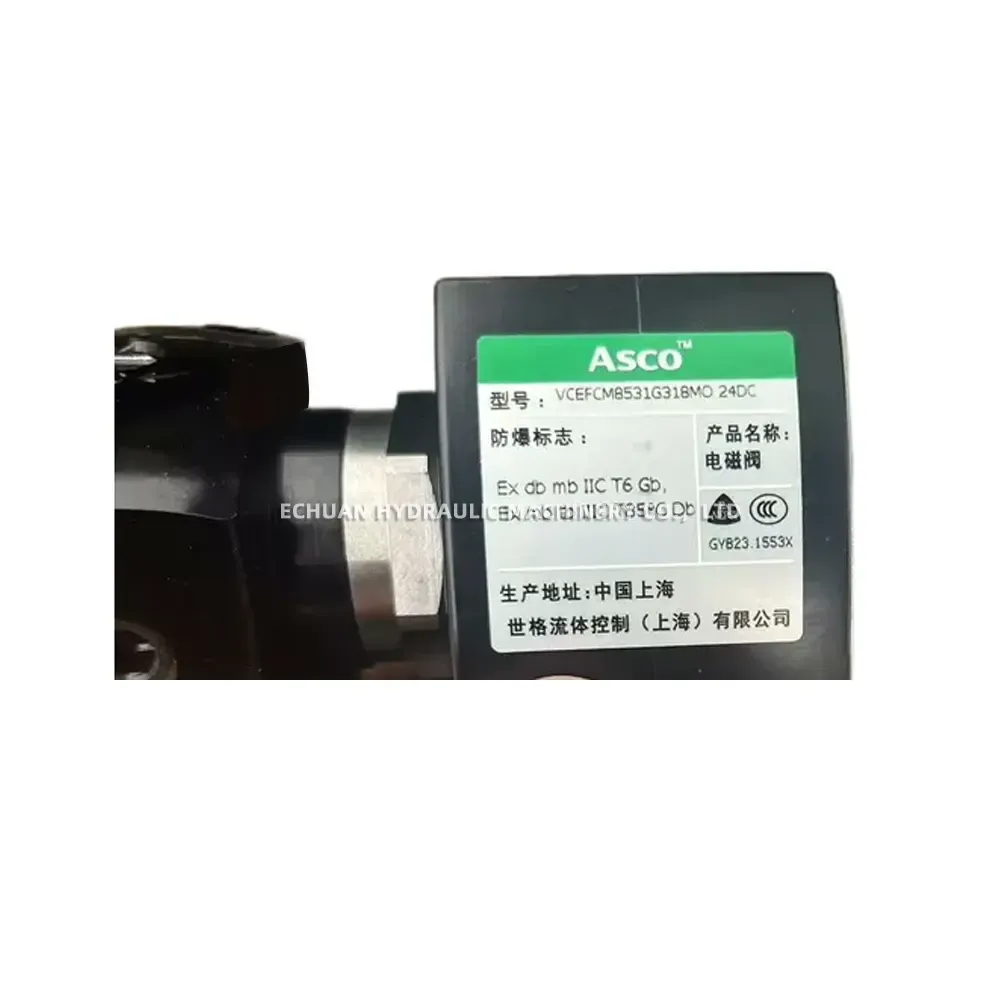 Asco VCEFCM8531G318MO 24DC Solenoid Valve
