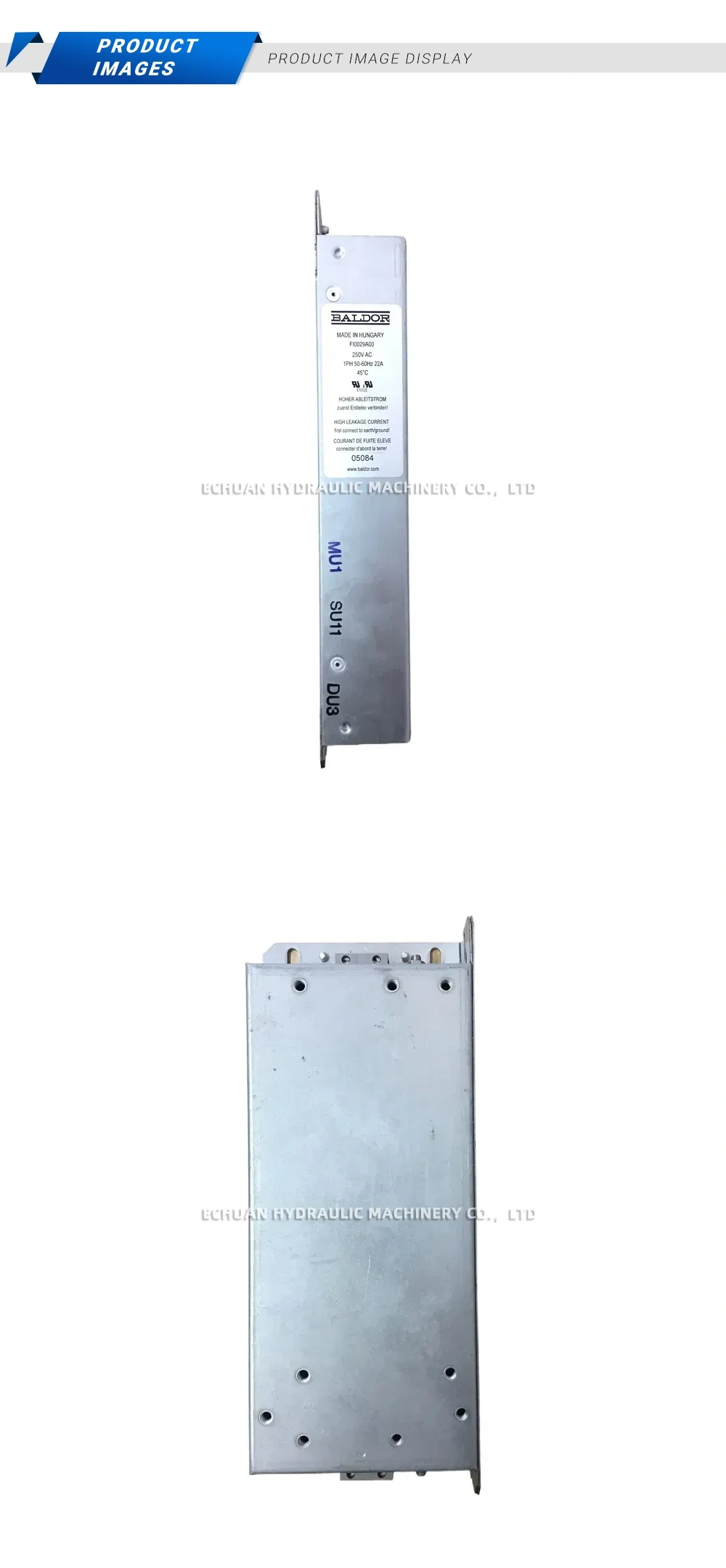 Baldor FI0029A00 EMC Input Filter Description