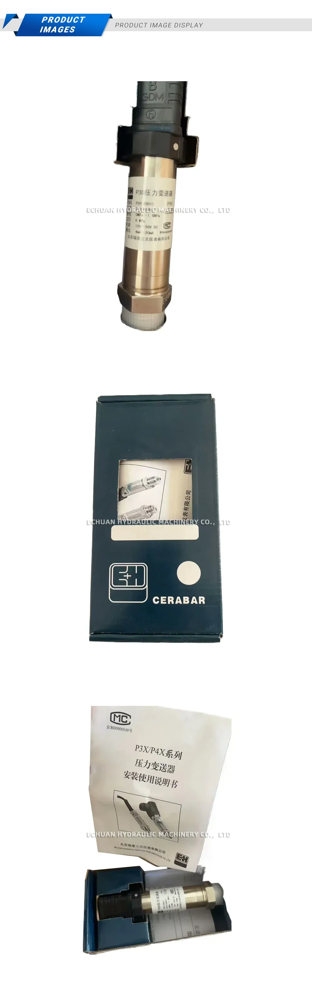 Beijing Ripeness Sanyuan P30-20011 Pressure Transmitter Description