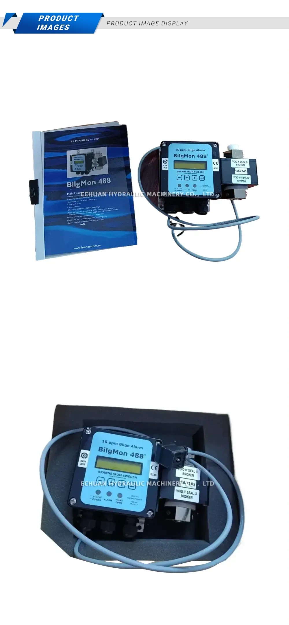 Brannstrom BilgMon 488 15 ppm Bilge Alarm Description