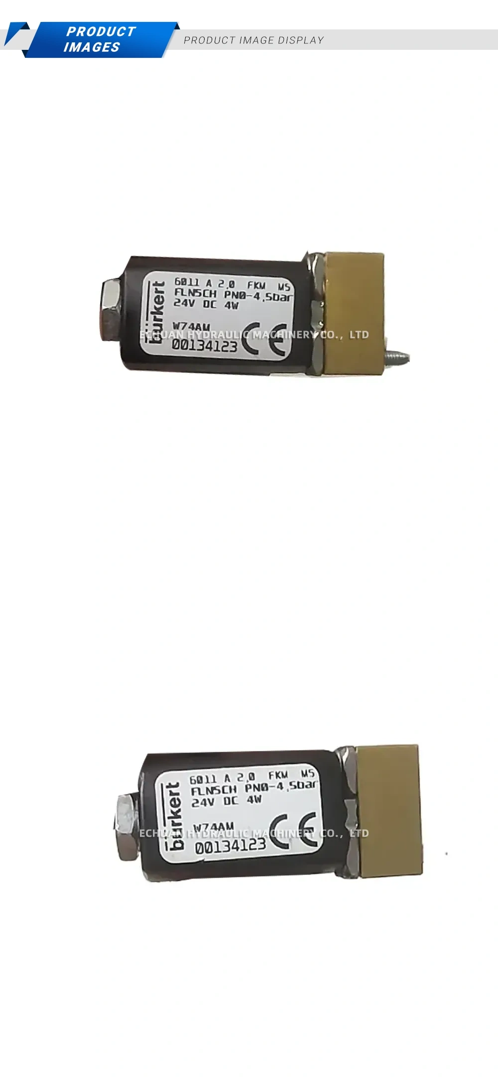 Bürkert 6011 Solenoid Valve Description