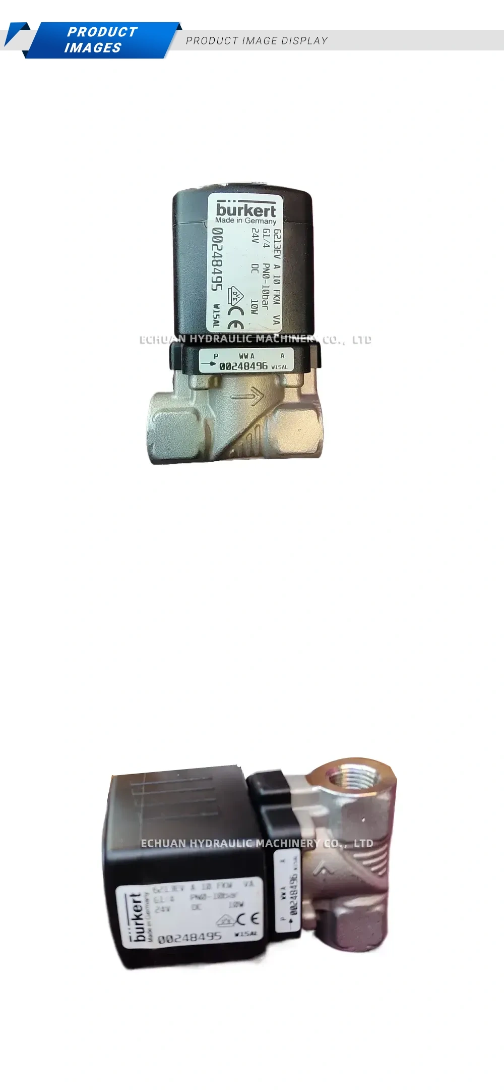 Bürkert 6213EV (00248495) Solenoid Valve Description