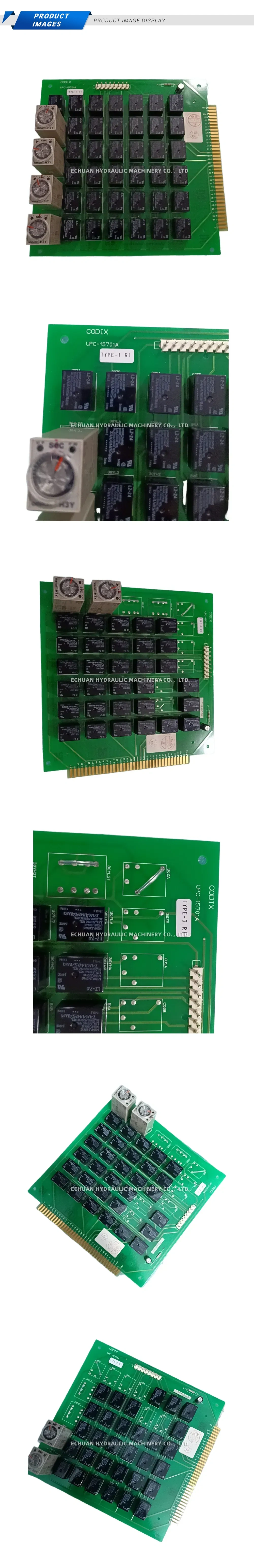 CODIX UPC-15701A Relay Control Board Description