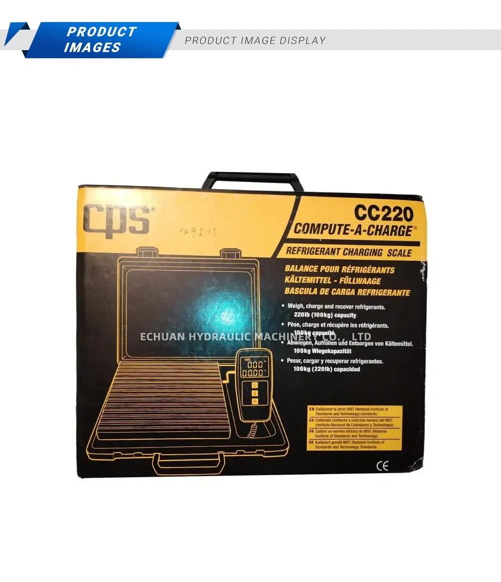 CPS CC220 Refrigerant Charging Scale Description