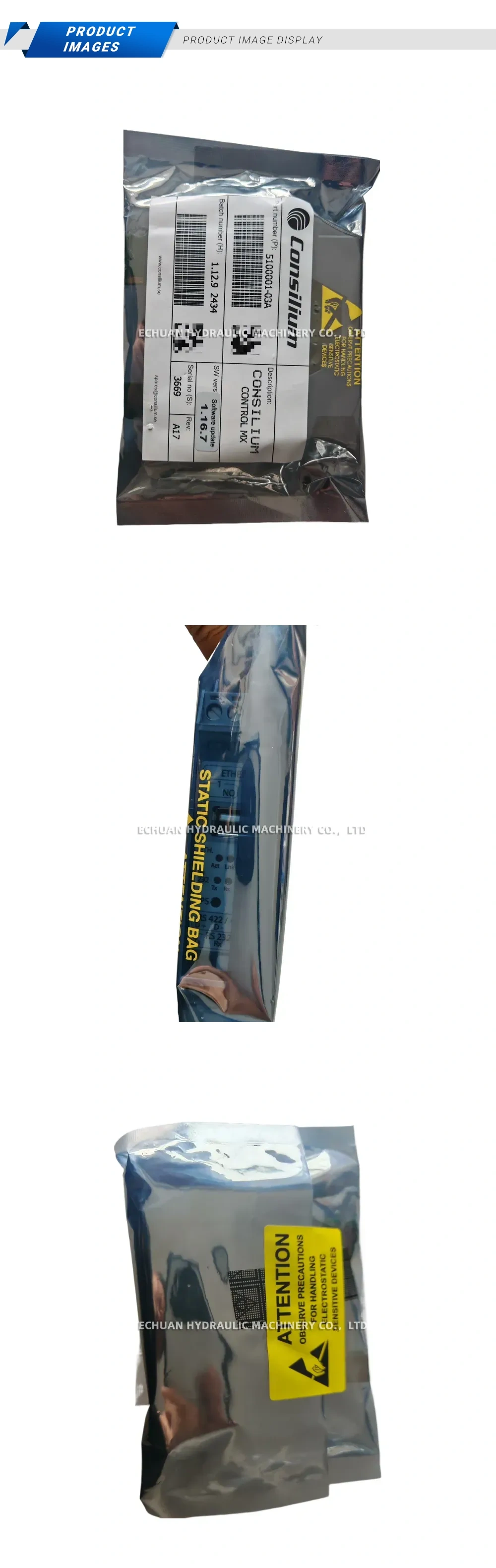 Consilium 5100001-03A Industrial Control Module Description