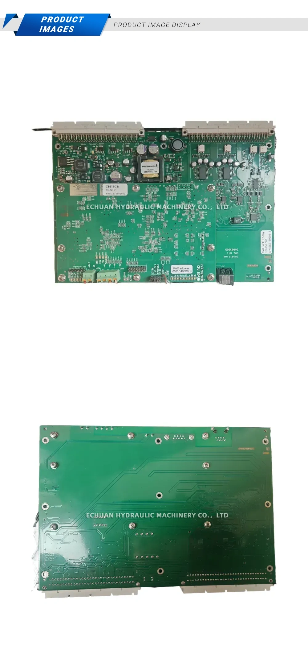 Consilium 700780B CPU PCB / WTU-Assy Board Description