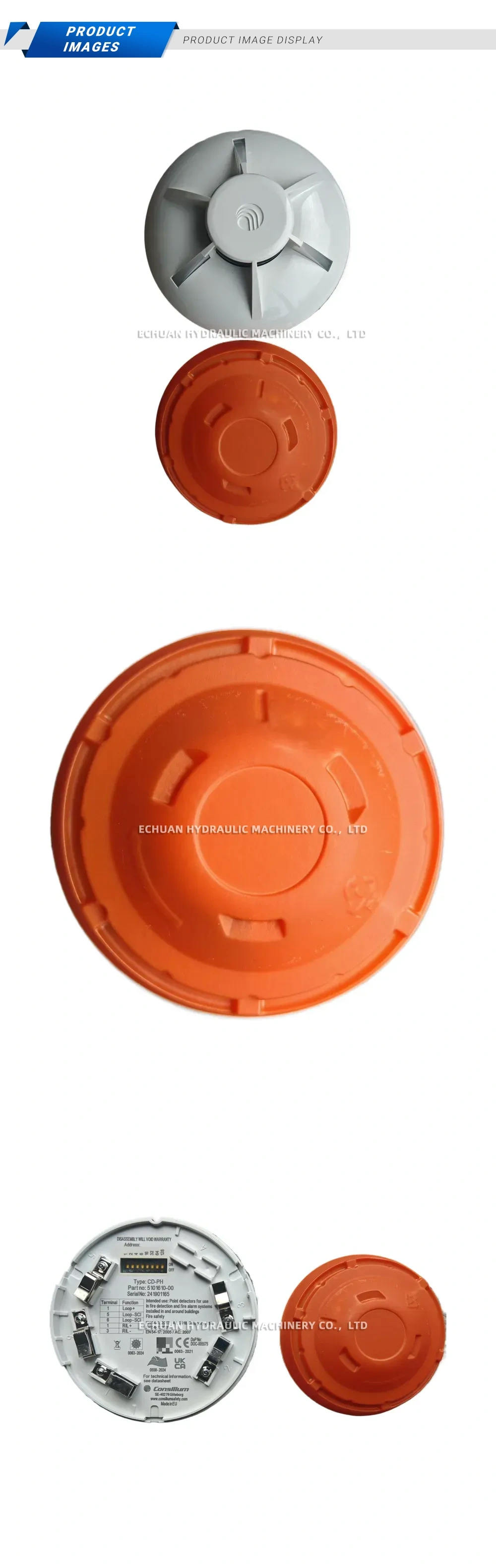 Consilium CD-PH Smoke Detector Description