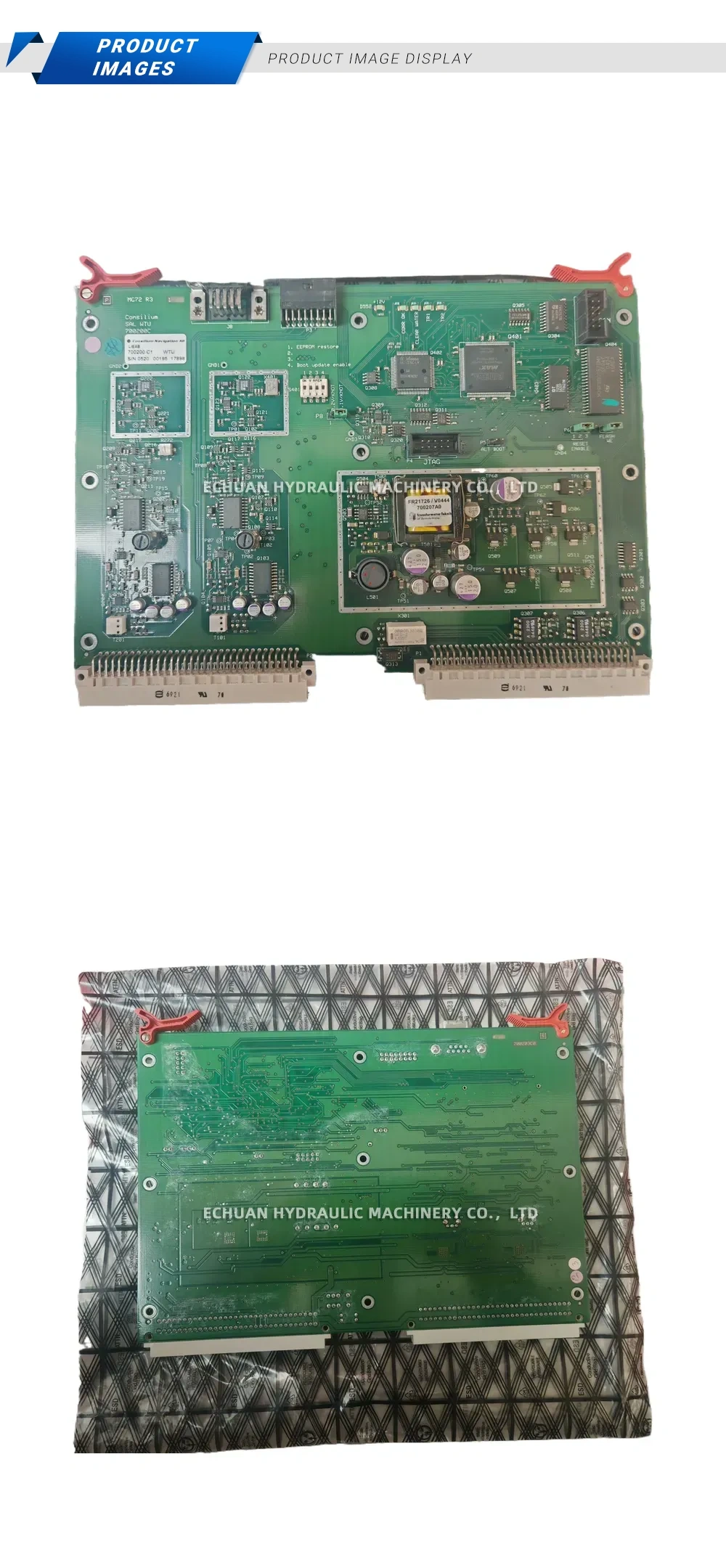 Consilium MC72 R3 Industrial Control Board / WTU Module Description