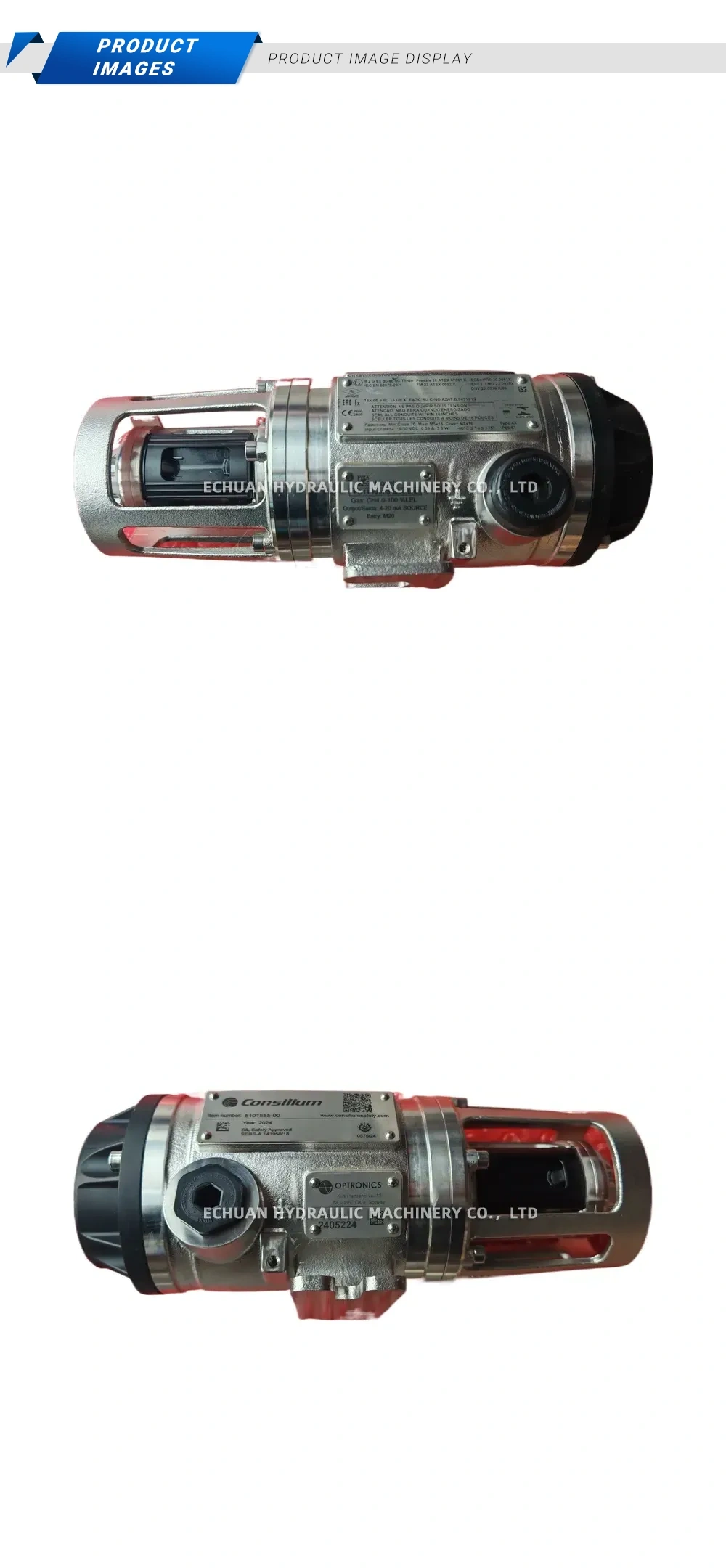Consilium OPTRONICS3 Optical Flame Detector Description