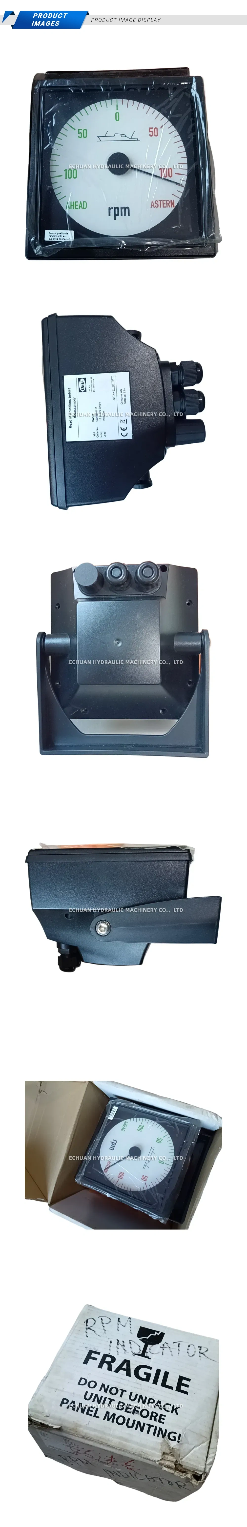 DEIF BW144 RPM Indicator Description