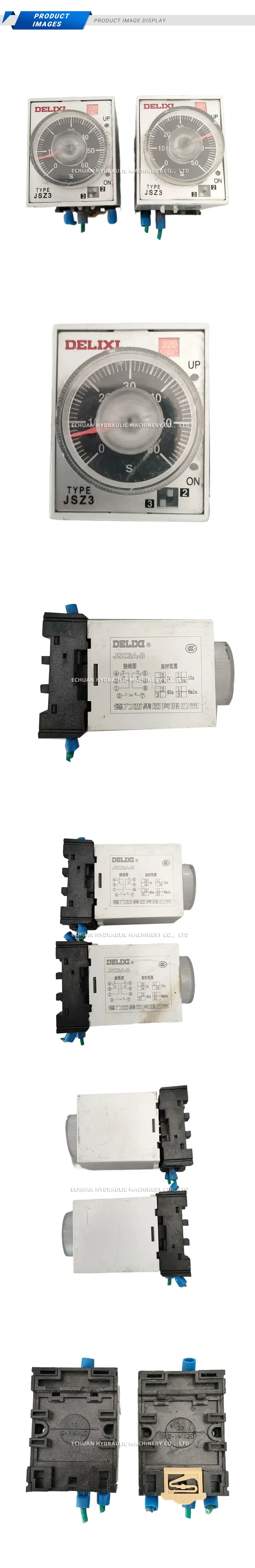 DELIXI JSZ3A-B Time Delay Relay Description