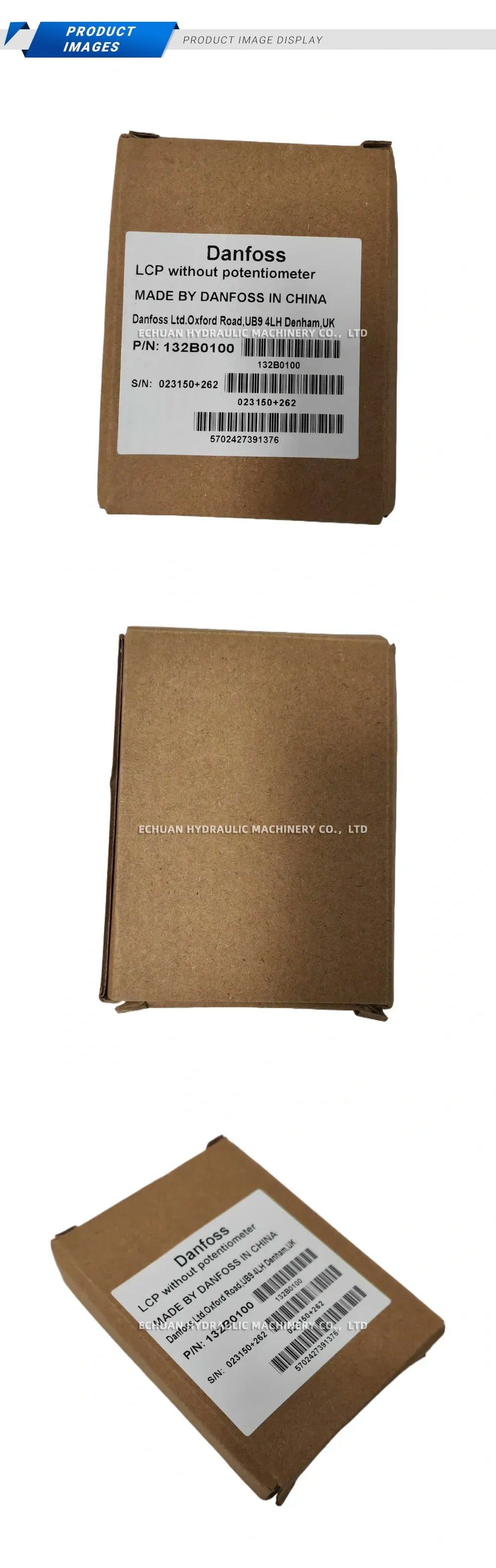 Danfoss 132B0100 LCP Control Panel Description