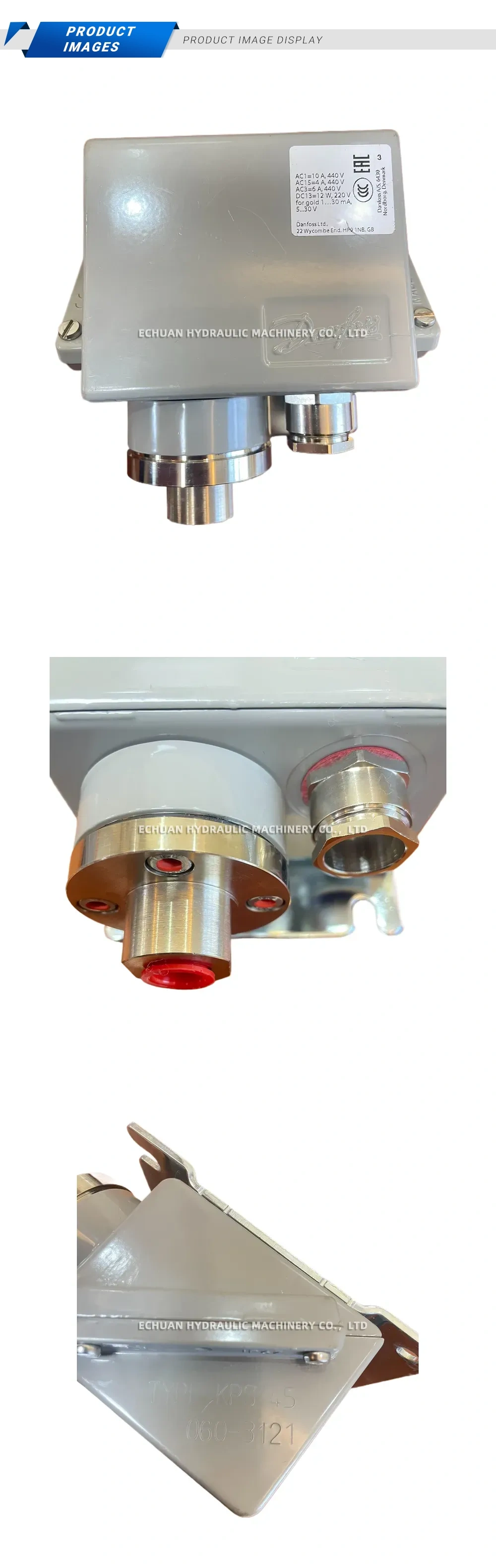 Danfoss KPS 45 Pressure Switch Description