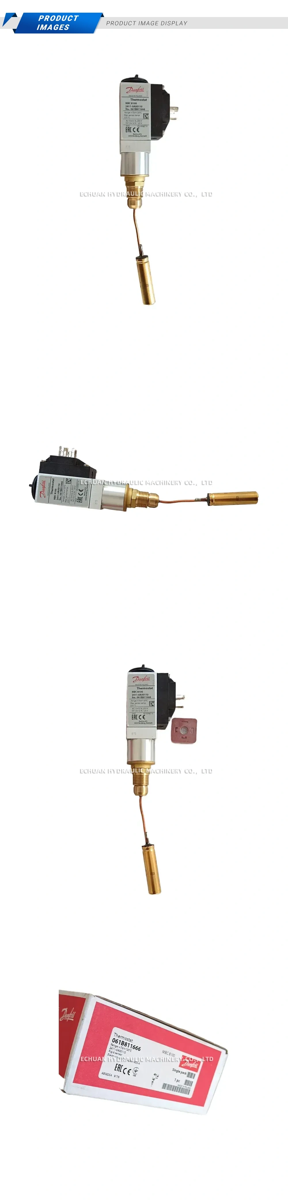 Danfoss MBC 8100 Thermostat Description