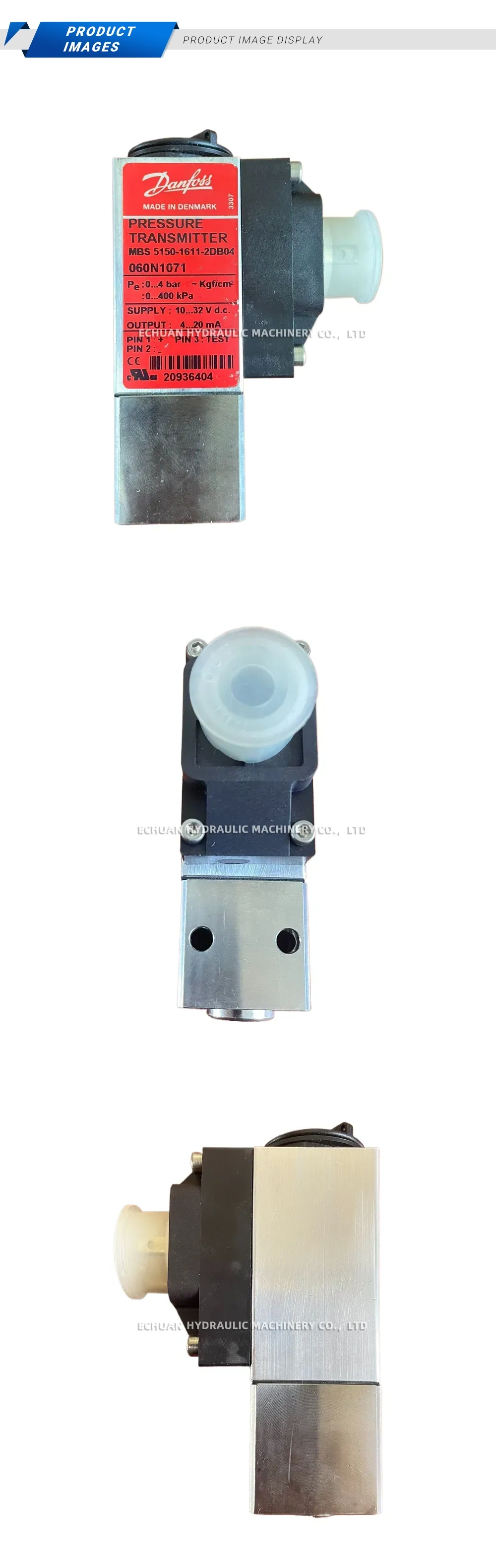 Danfoss MBS 5150-1611-2DB04 Pressure Transmitter Description