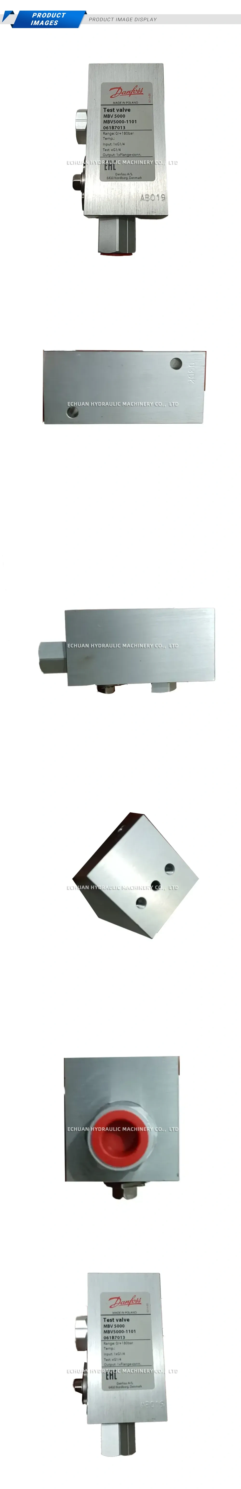 Danfoss MBV5000-1101 Test Valve Block Description