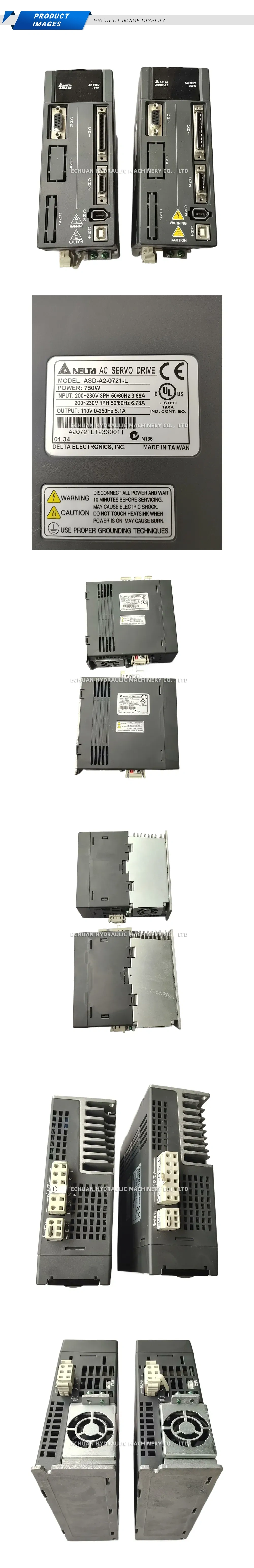 Delta ASD-A2-0721-L AC Servo Drive Description