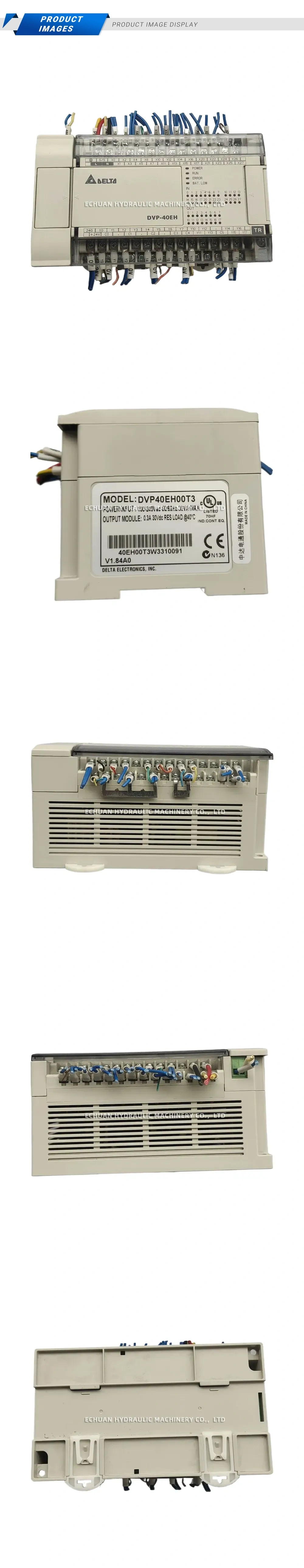 Delta DVP40EH00T3 Programmable Logic Controller (PLC) Description