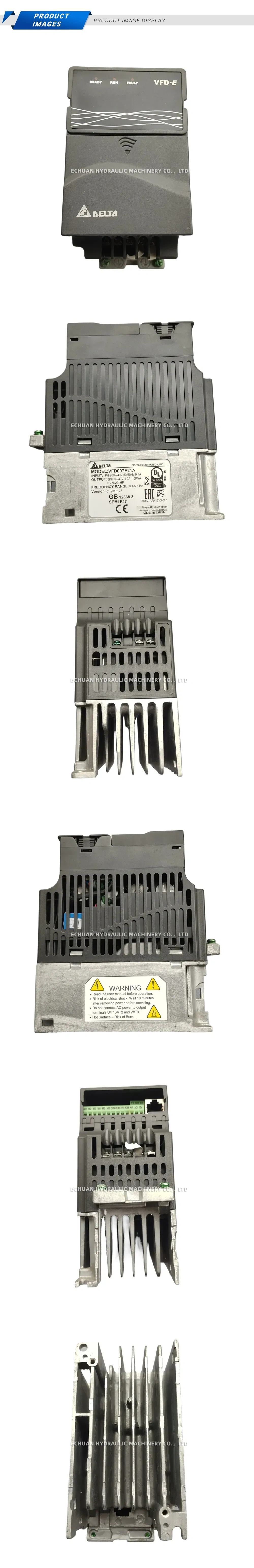 Delta VFD007E21A AC Motor Drive Description