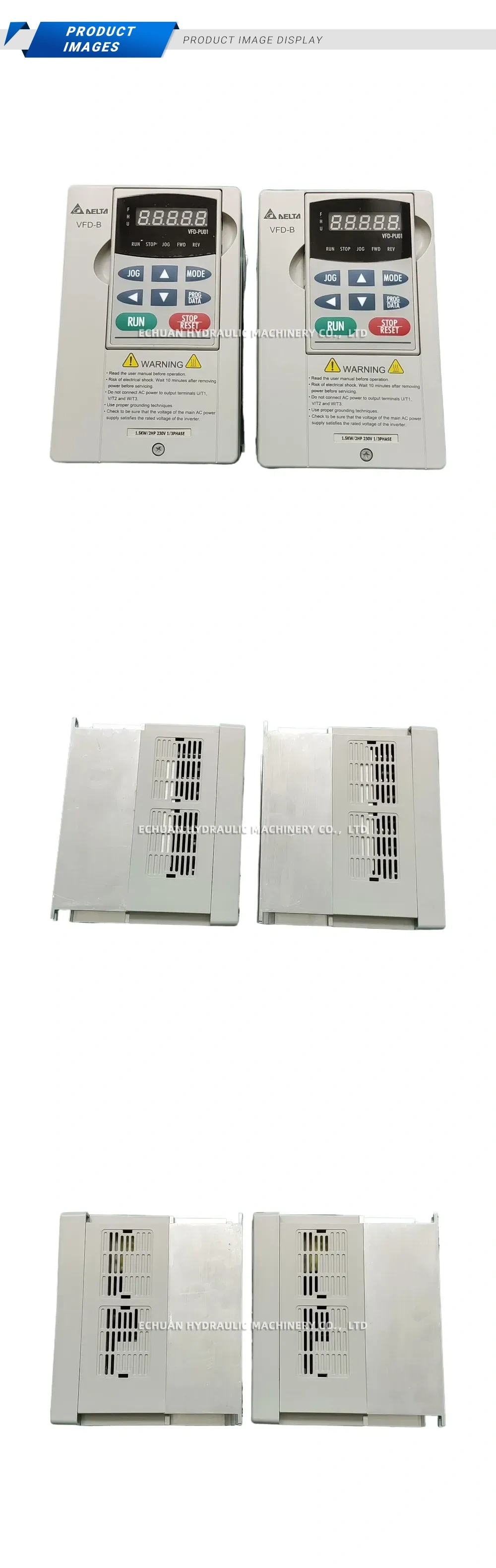 Delta VFD015B21A AC Motor Drive Description