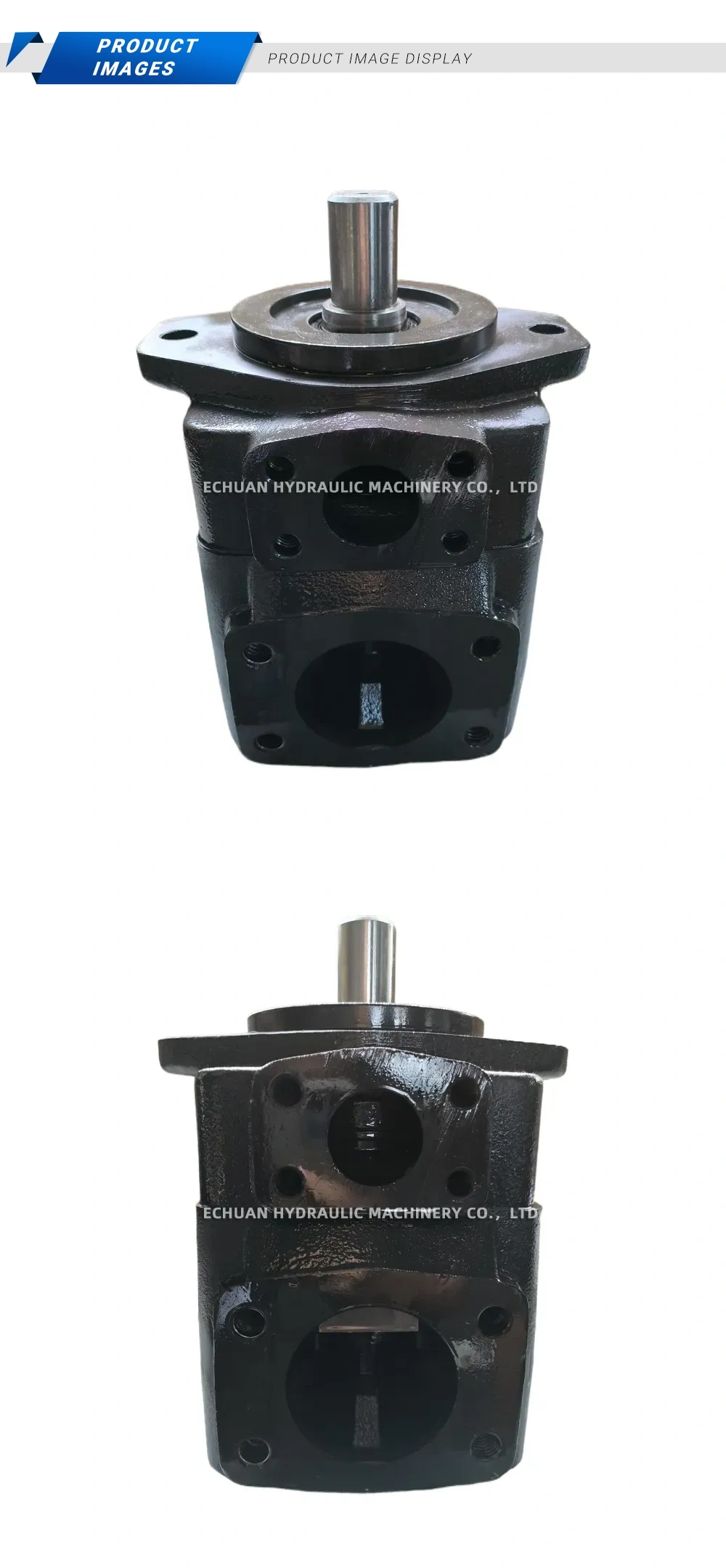 Double Hydraulic Gear Pump Description