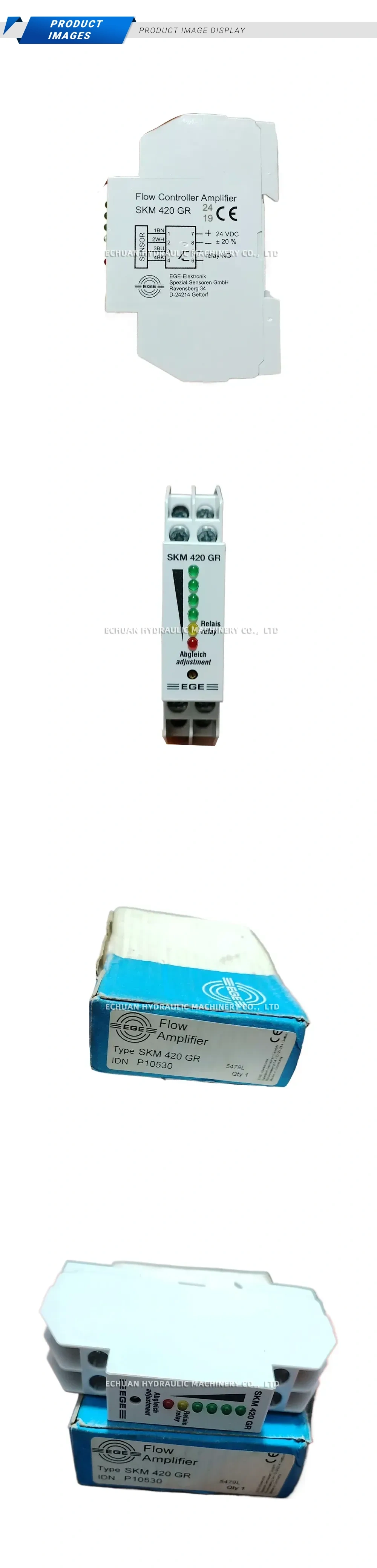 EGE SKM 420 GR Flow Controller Amplifier Description