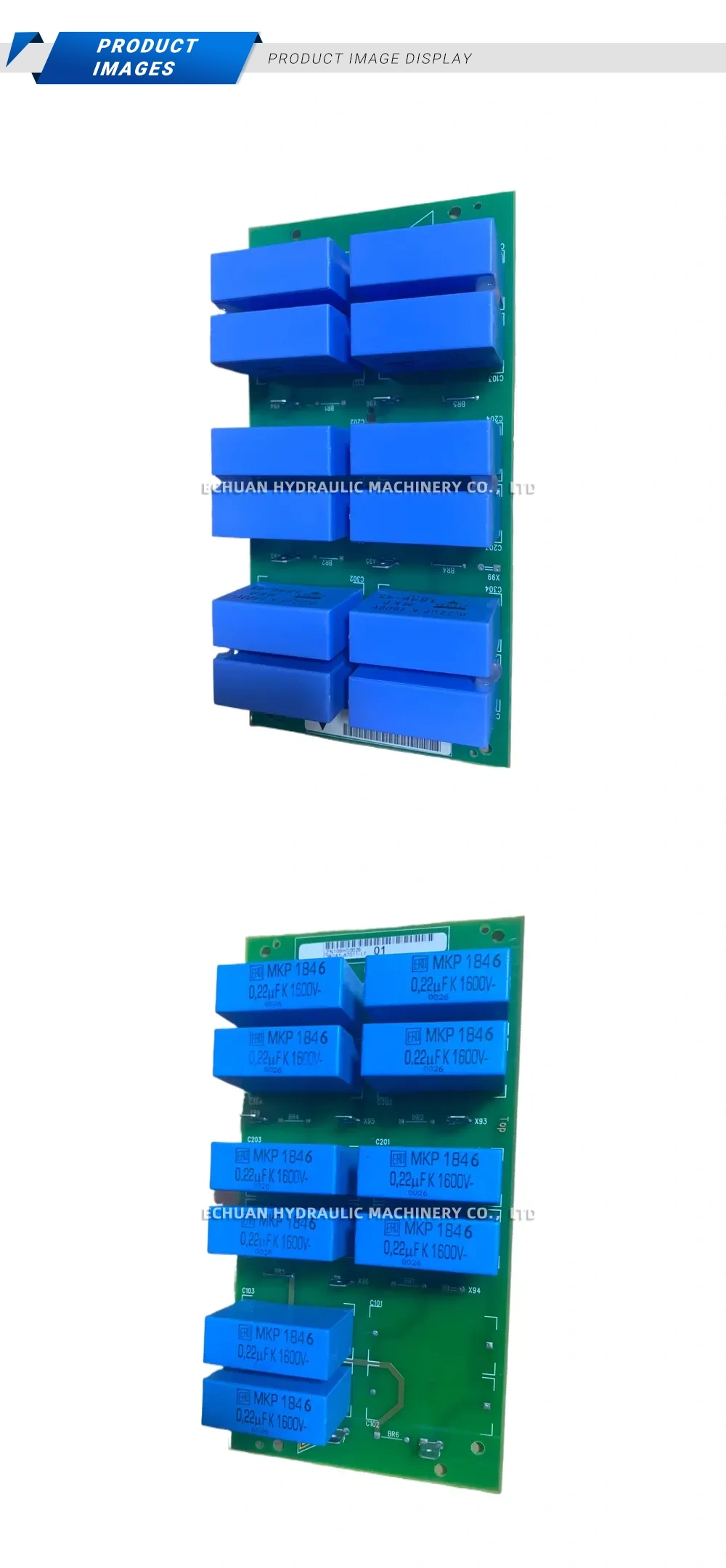 EPCOS MKP 1B46 Film Capacitor PCB Assembly Description