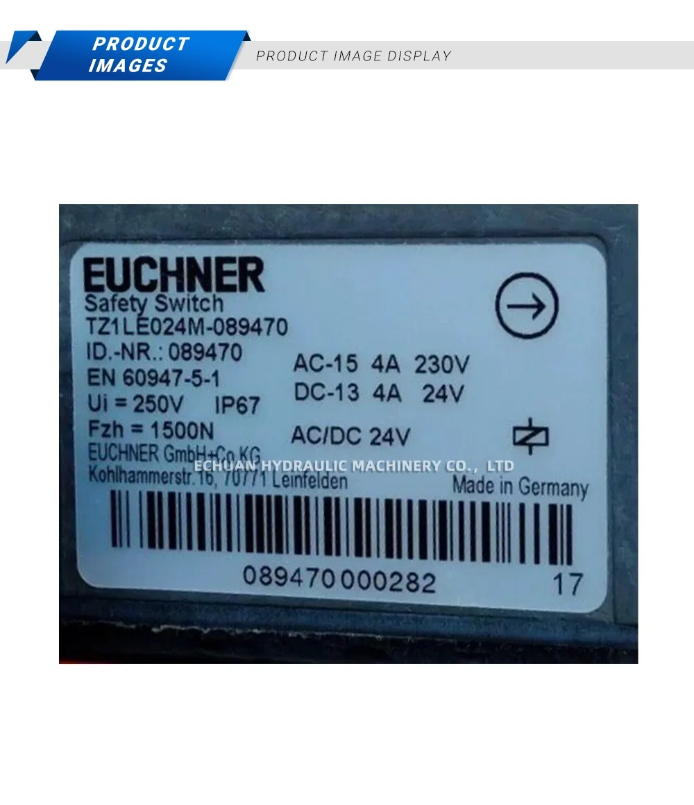 EUCHNER TZ1LE024M-089470 Safety Switch Description