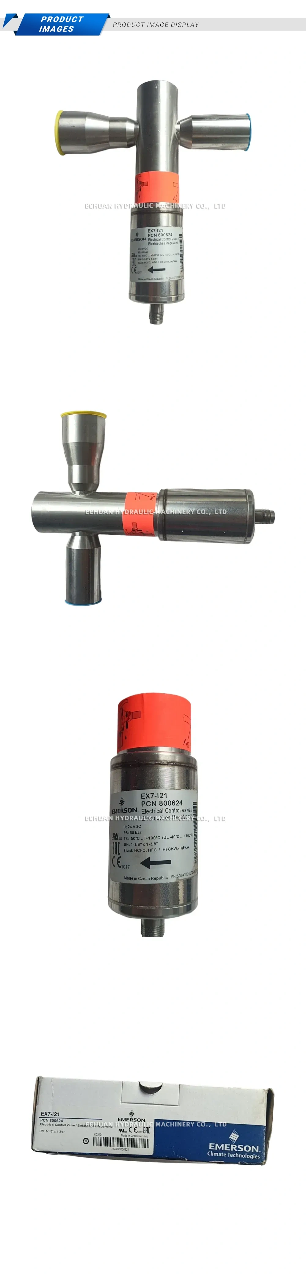 Emerson EX7-I21 Electrical Control Valve Description