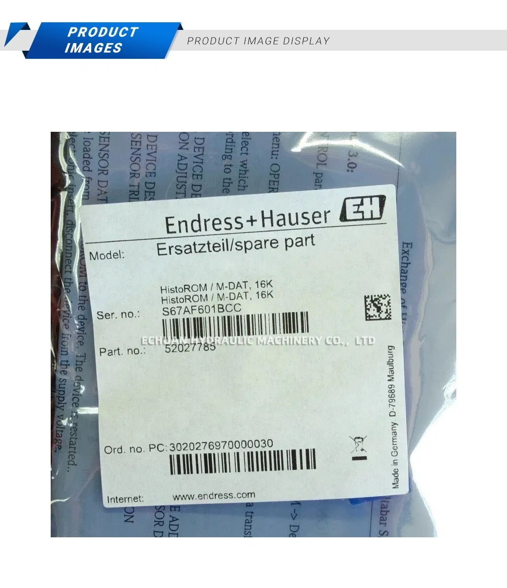 Endress+Hauser 52027785 HistoROM Memory Module Description