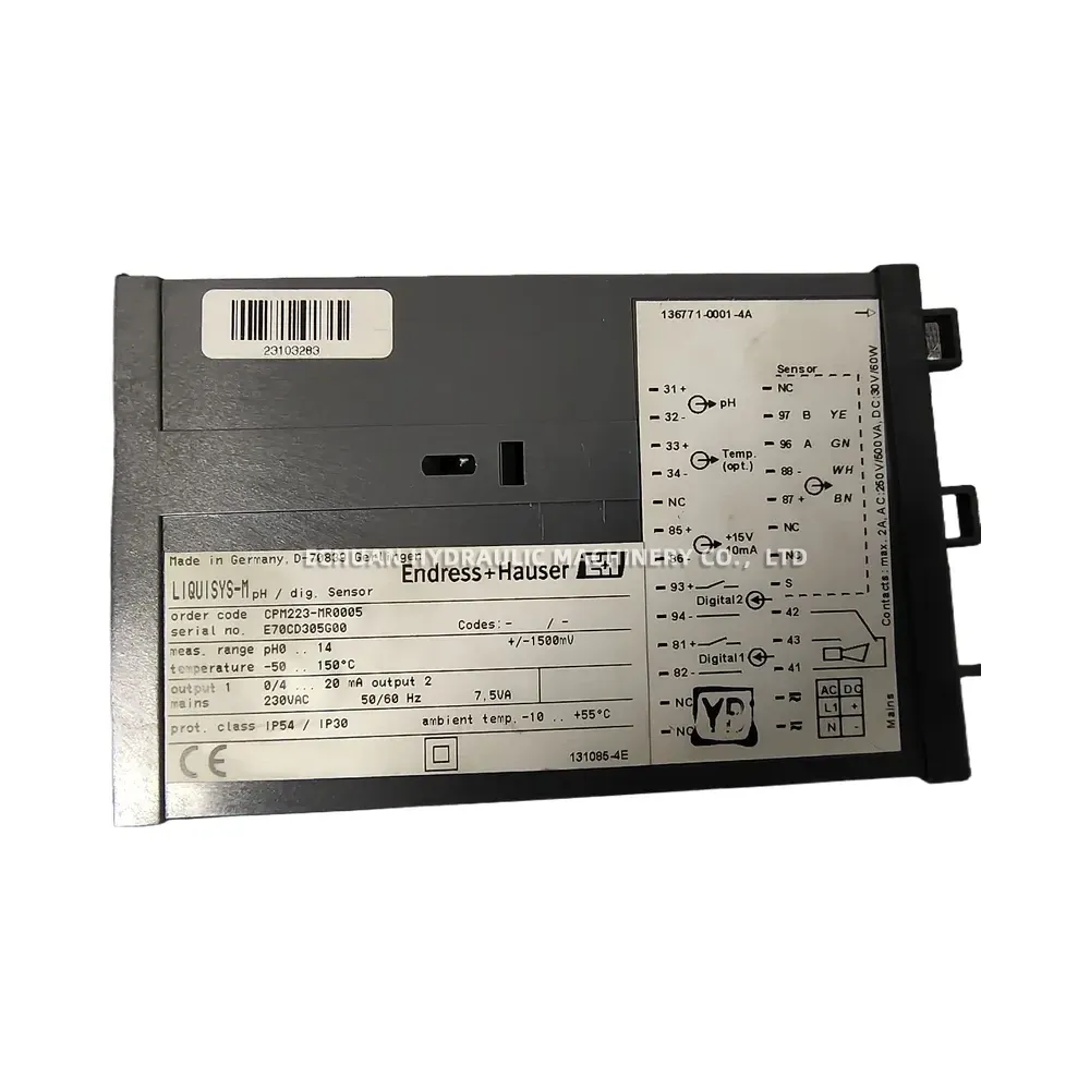 Endress+Hauser CPM223-MR0005 Liquisys M pH / ORP Transmitter