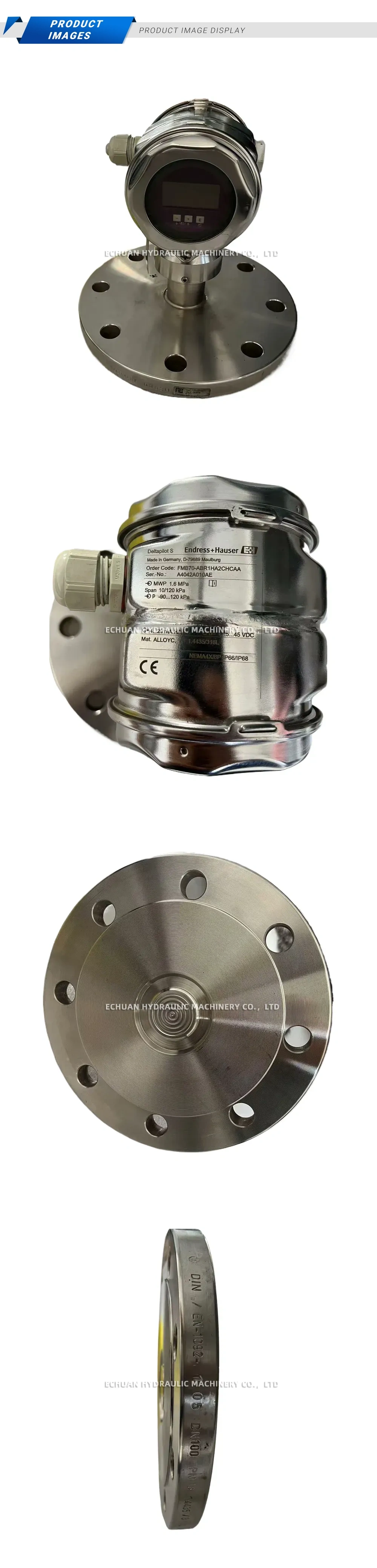 Endress+Hauser FMB70-ABR1HA2CHCAA Pressure Transmitter Description