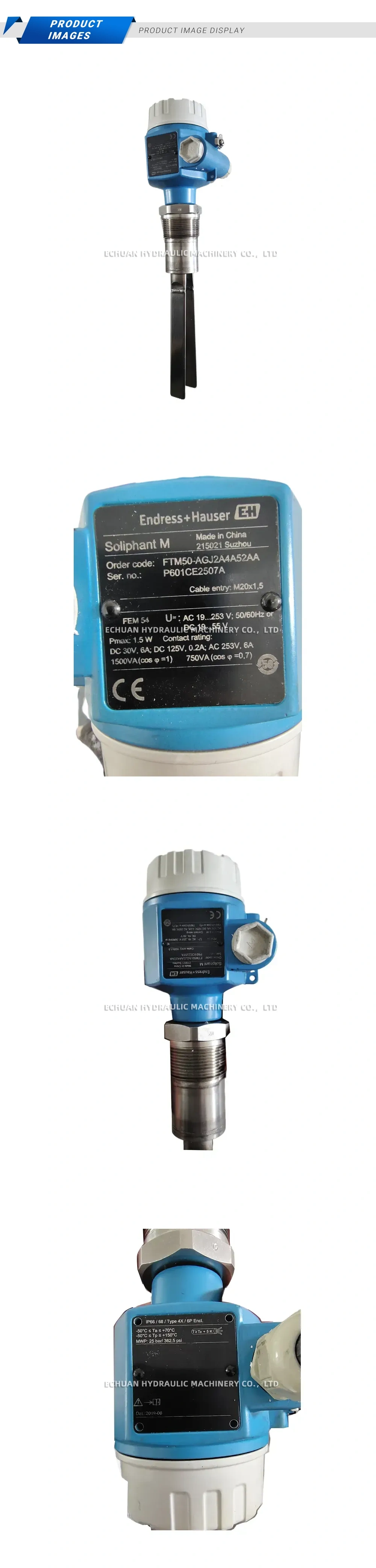 Endress+Hauser FTM50-AGJ2A4A52AA Soliphant M Vibronic Level Switch Description