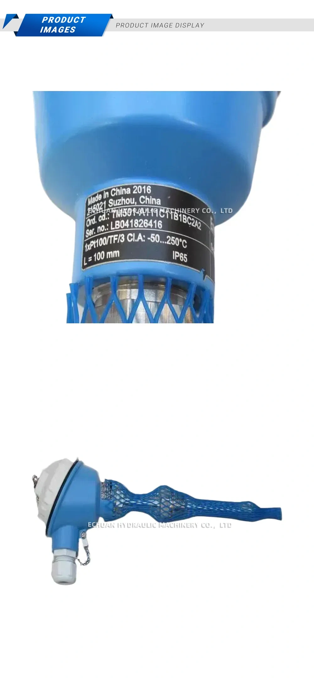 Endress+Hauser TM501-A111C11B1BC2A2 Resistance Thermometer Description