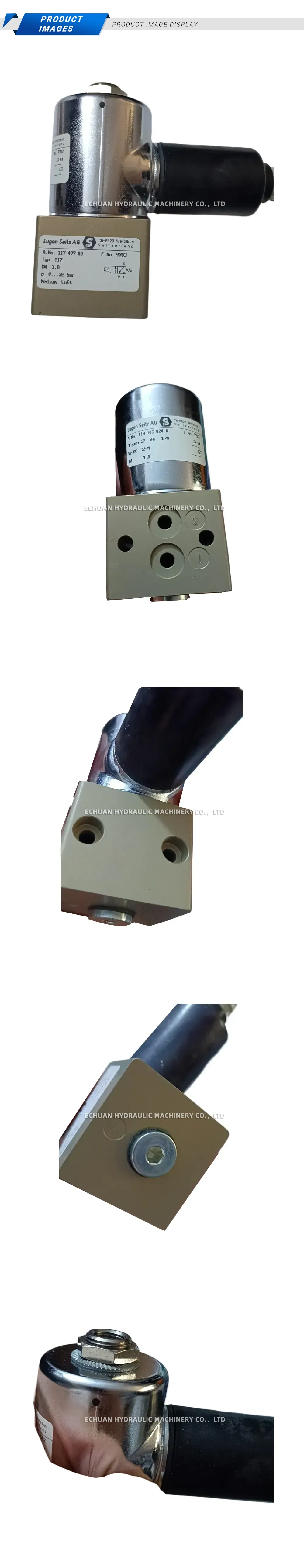 Eugen Seitz AG Typ 117 / Typ 2 A 14 Solenoid Valve Description