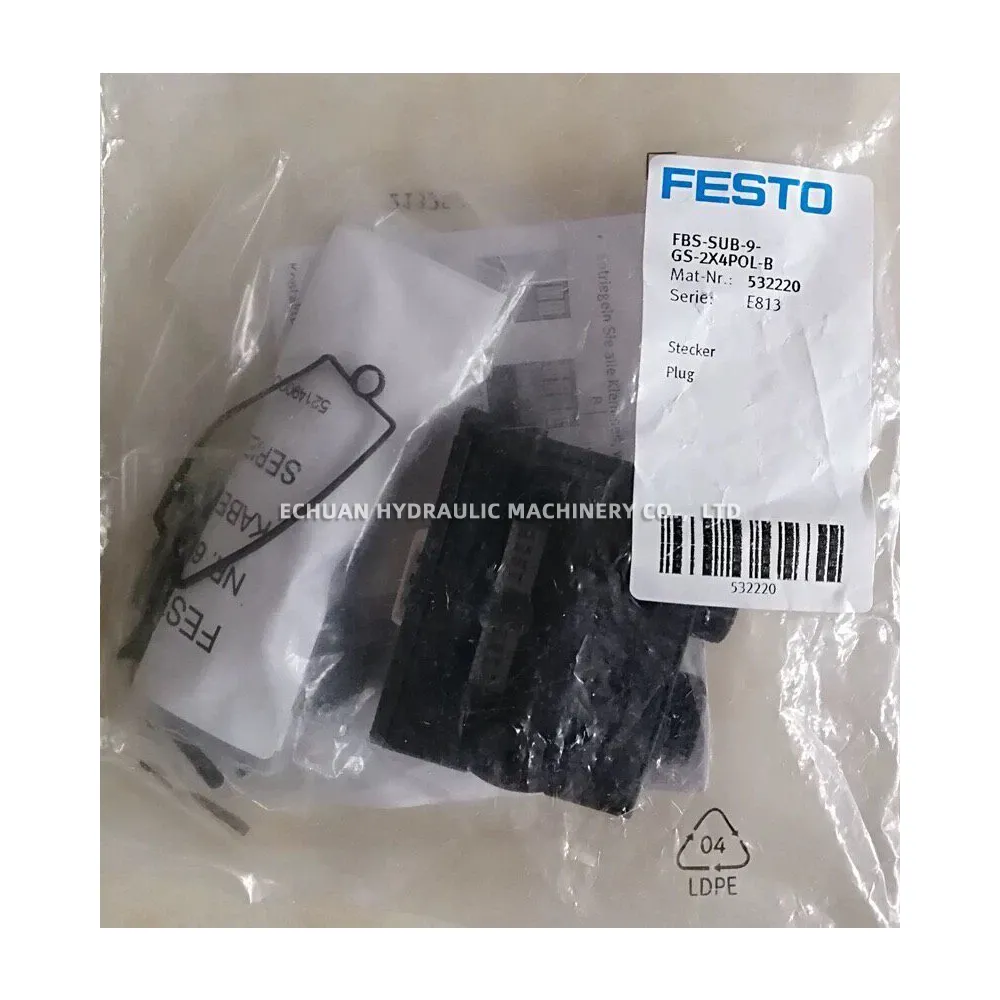 FESTO FBS-SUB-9-GS-2X4POL-B Electrical Plug