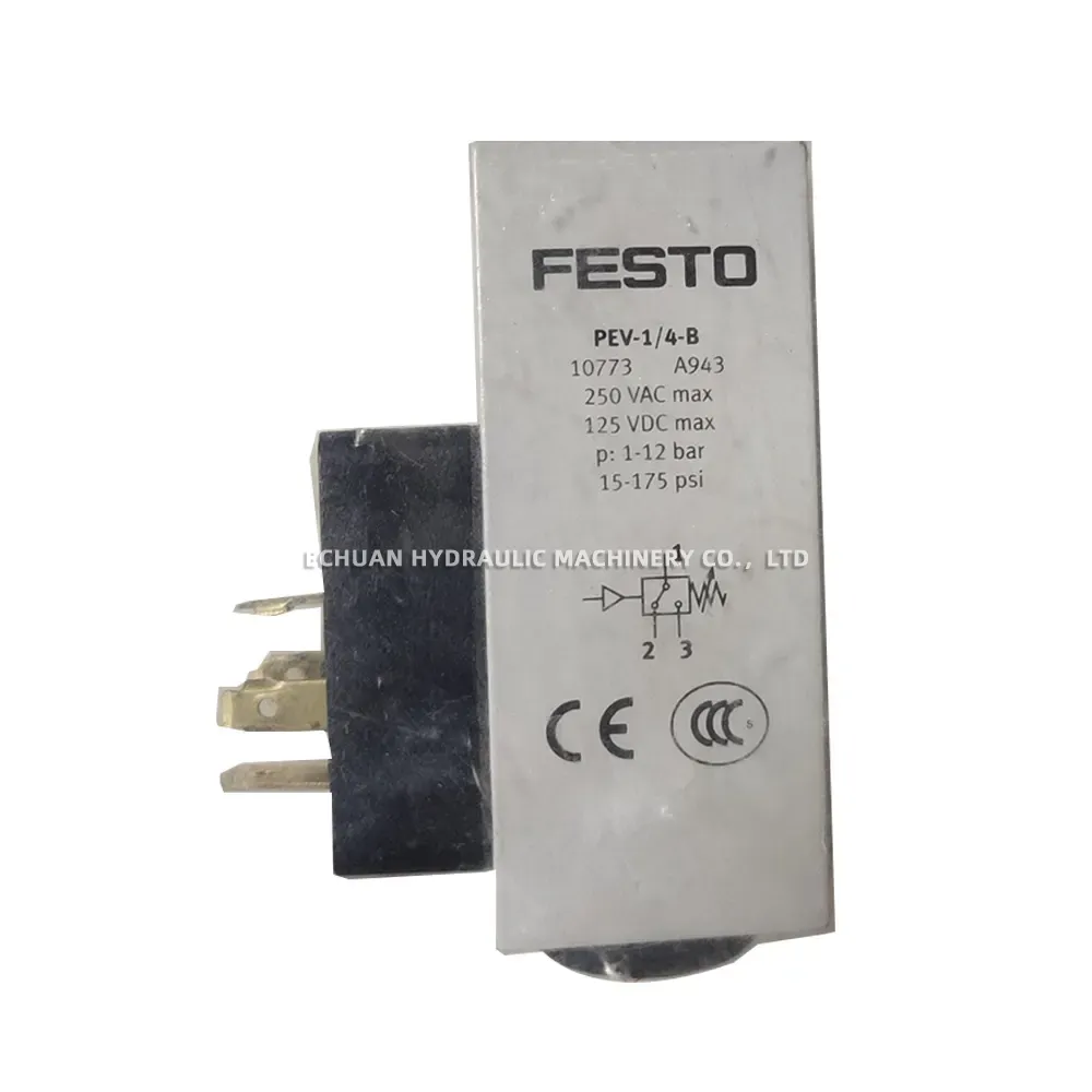 FESTO PEV-1/4-B Electro-mechanical Pressure Switch