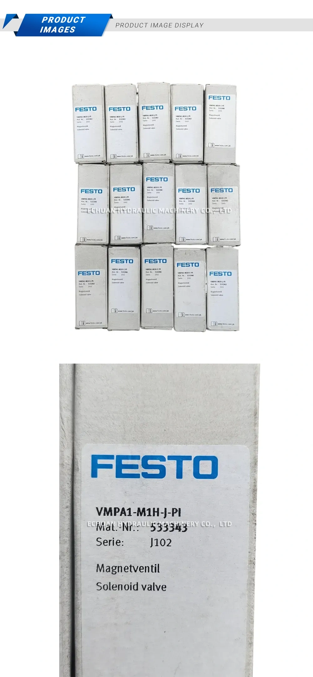 FESTO VMPA1-M1H-J-PI Solenoid valve Description