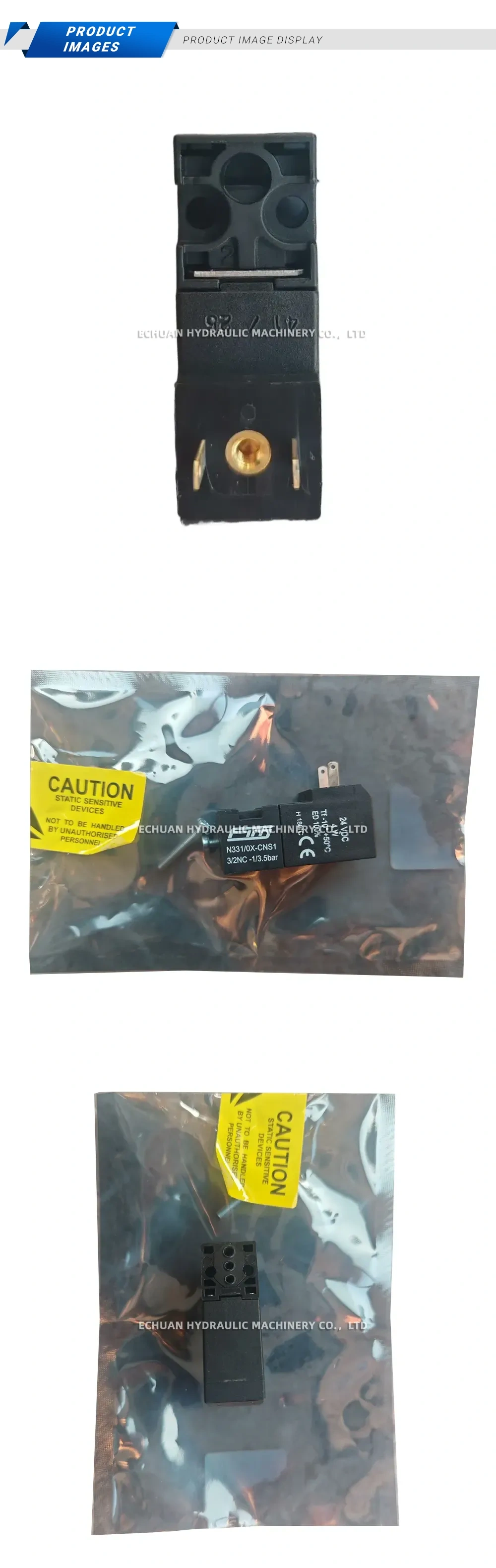 FIM N331/0X-CNS1 Solenoid Valve Coil Description