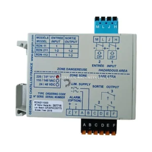 GEORGIN RDN211000 Intrinsically Safe Barrier Module