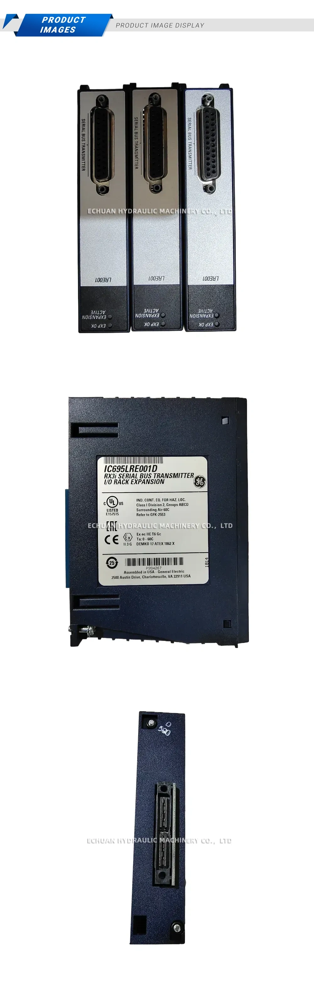General Electric IC695LRE001D RX3i Serial Bus Transmitter Description