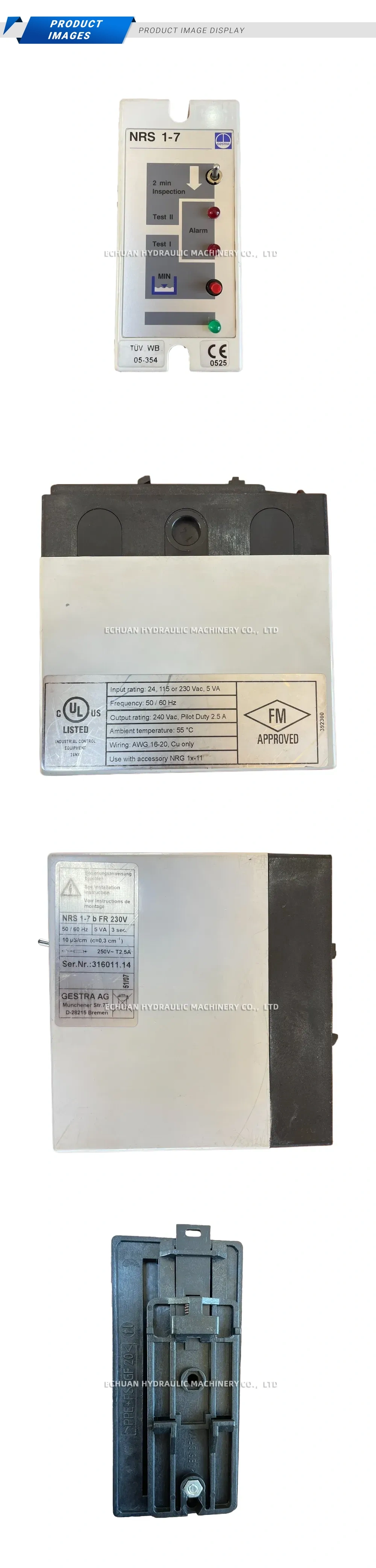 Gestra NRS 1-7 b FR 230V Conductivity Level Controller Description