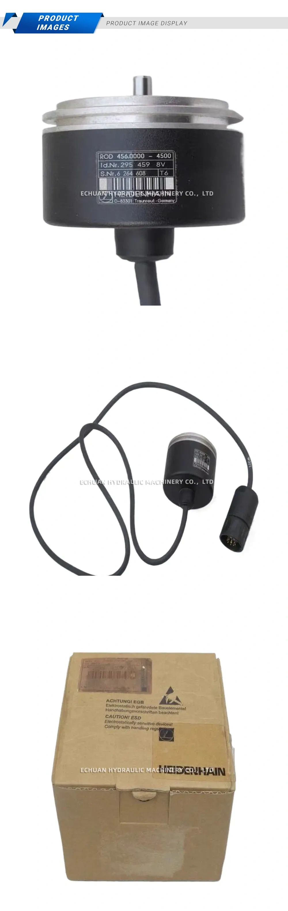 HEIDENHAIN ROD 456.0000 - 4500 Rotary Encoder Description