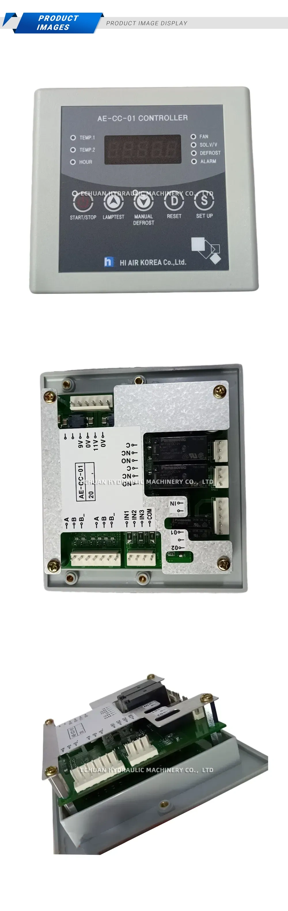 HI AIR KOREA AE-CC-01 Industrial Controller Description
