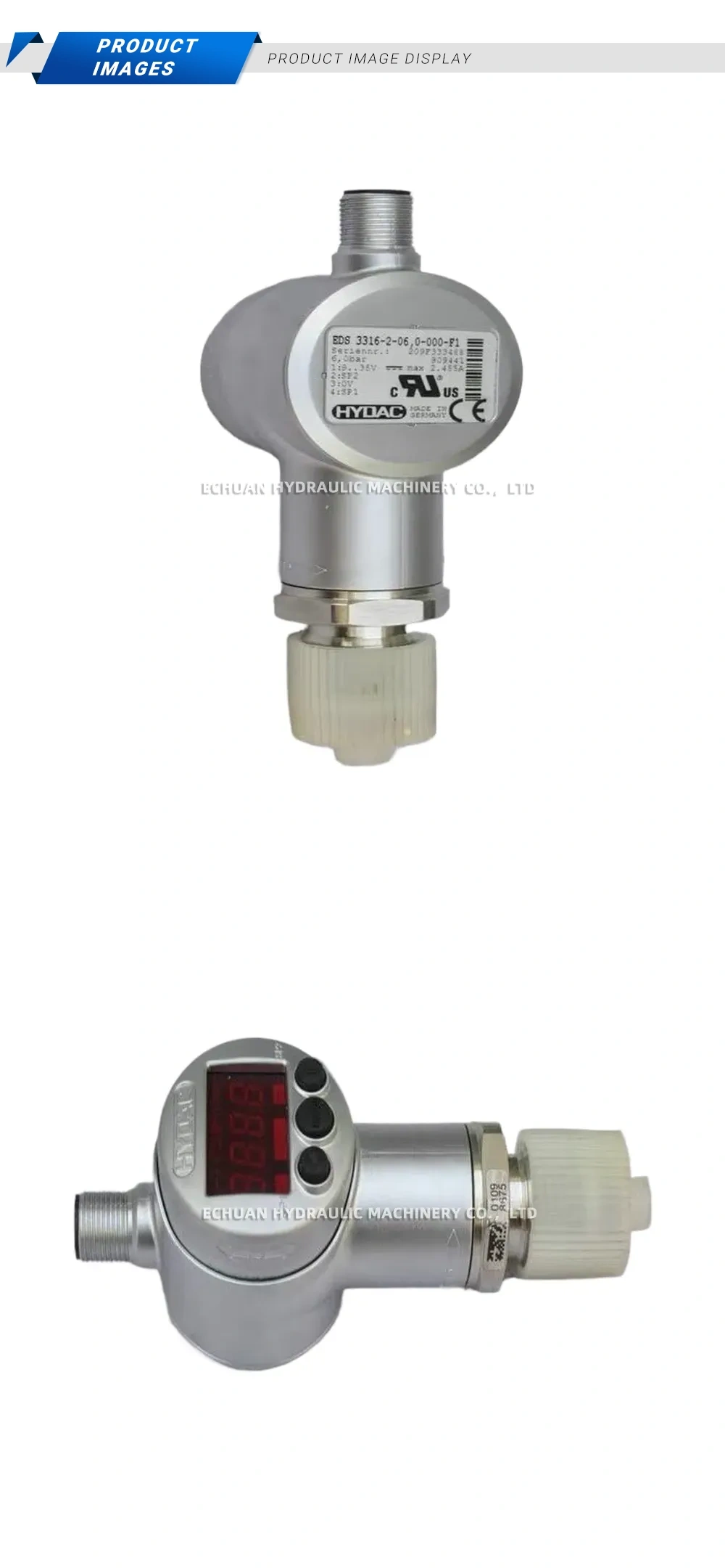 HYDAC EDS 3316-2-06,0-000-F1 Electronic Pressure Switch Description